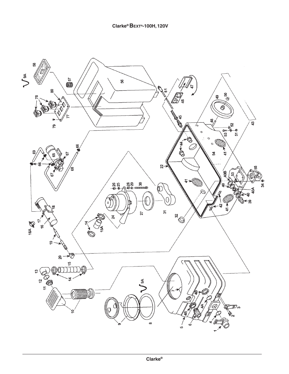 Clarke BEXT 300HV User Manual | Page 18 / 27