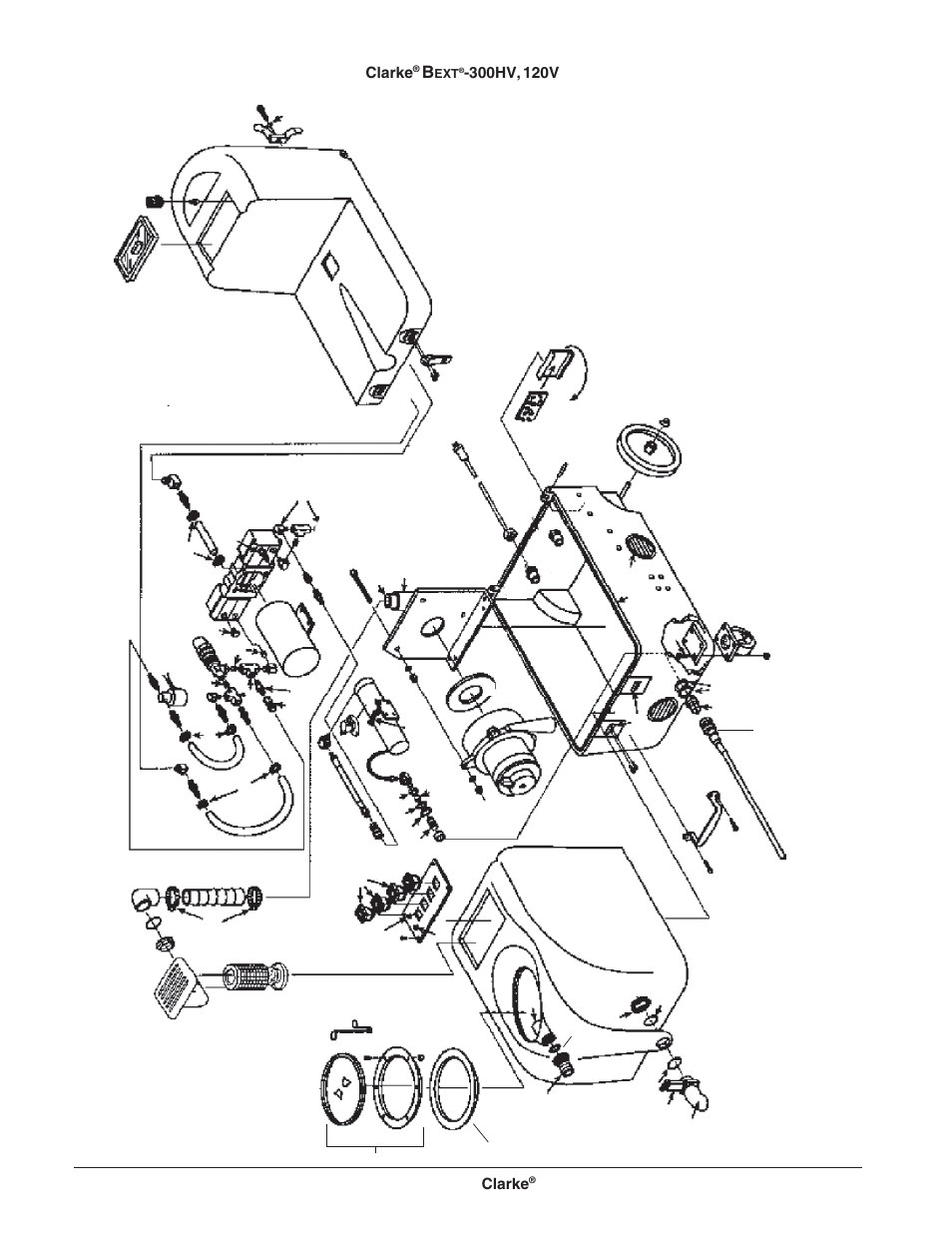 Clarke | Clarke BEXT 300HV User Manual | Page 22 / 27