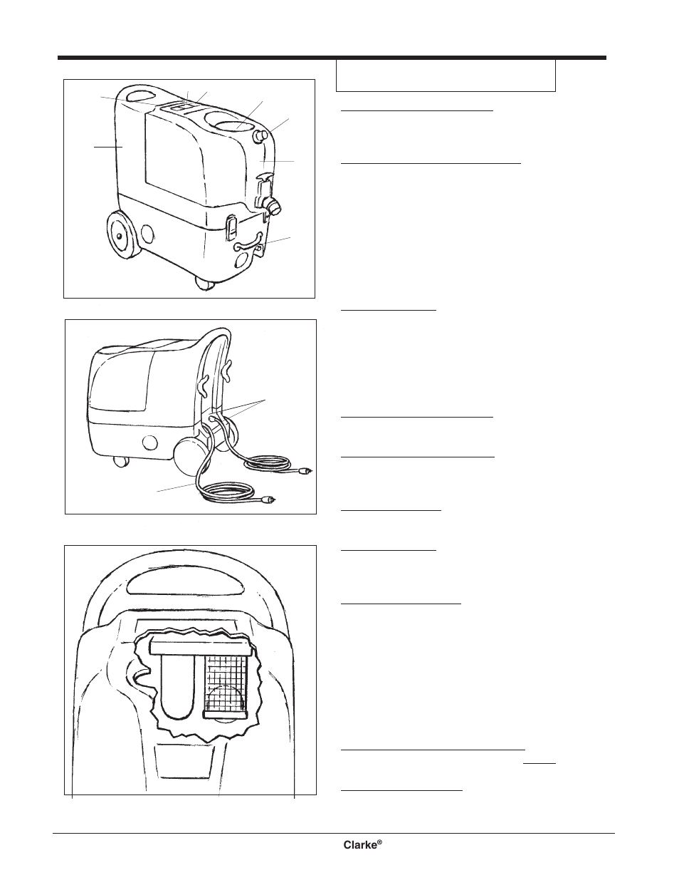 Clarke BEXT 300HV User Manual | Page 5 / 27