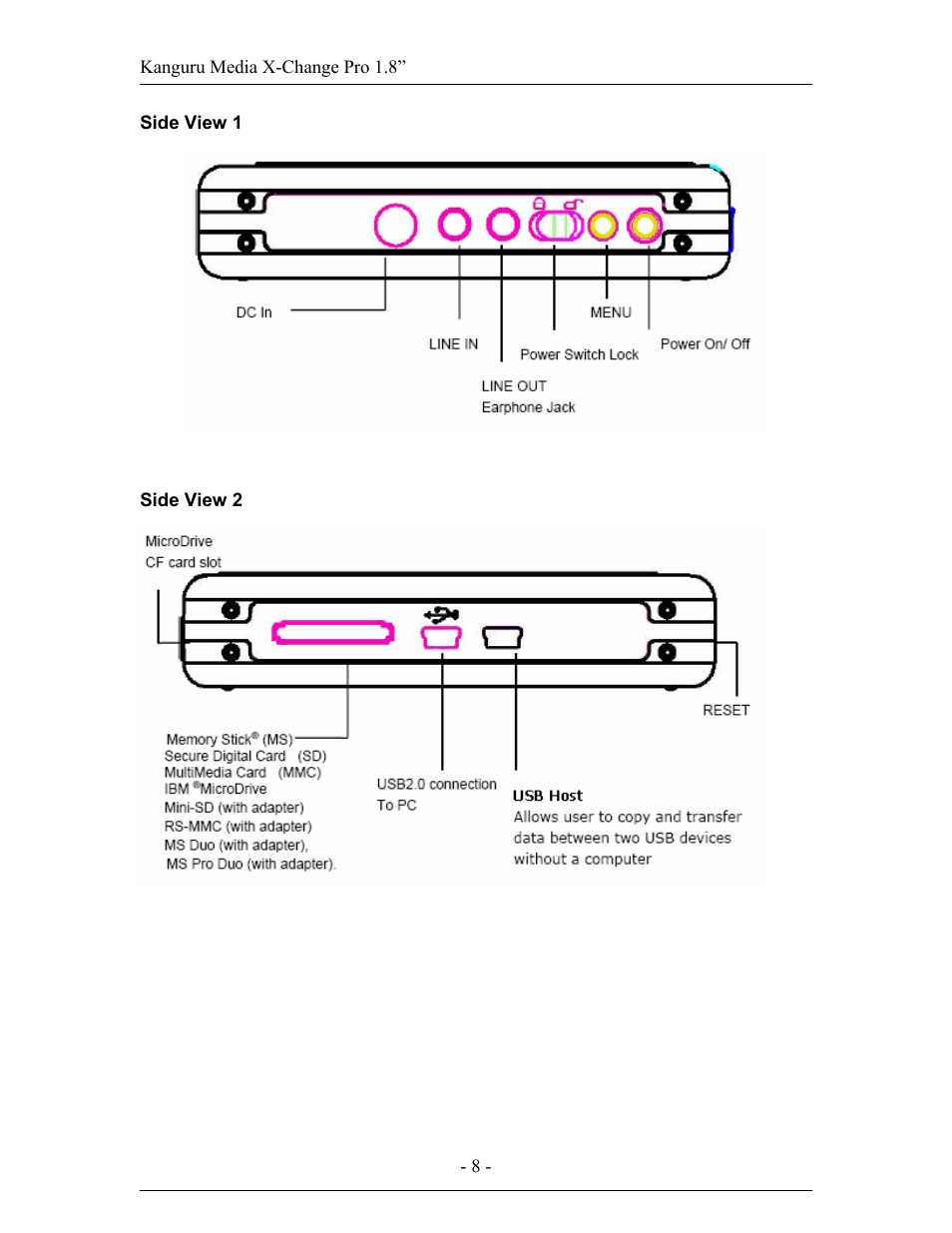 Kanguru Exchange Pro User Manual | Page 8 / 19