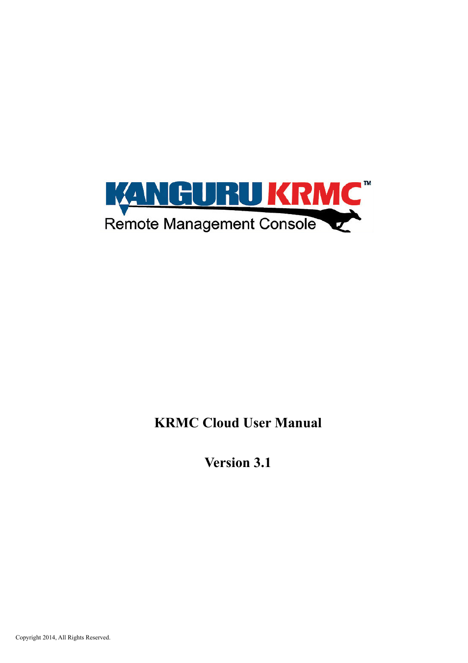 Kanguru KRMC Cloud User Manual | 51 pages