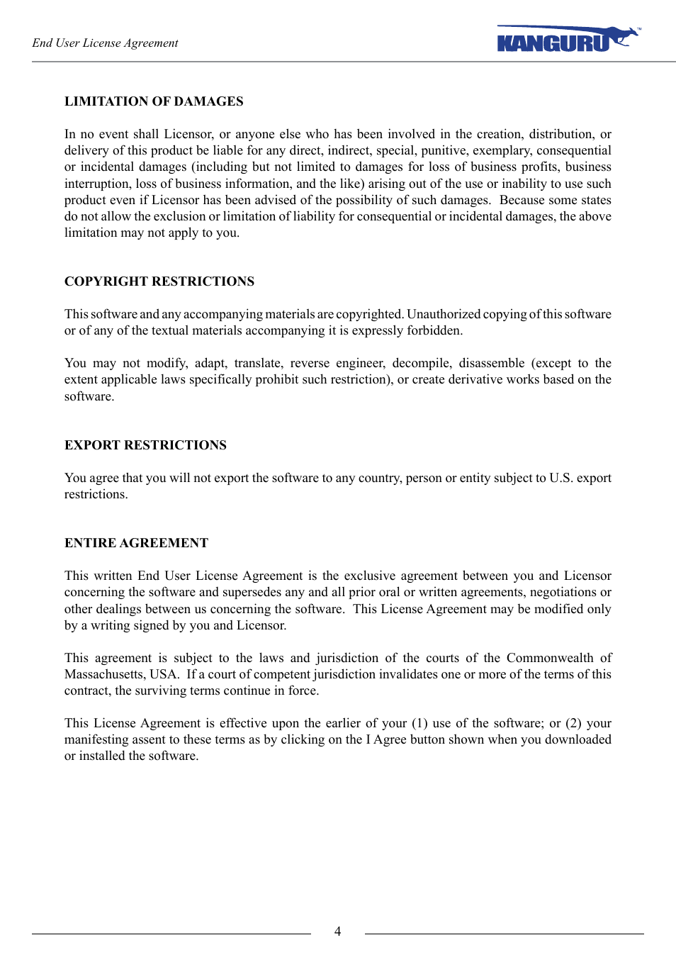 Kanguru KRMC Cloud User Manual | Page 4 / 51