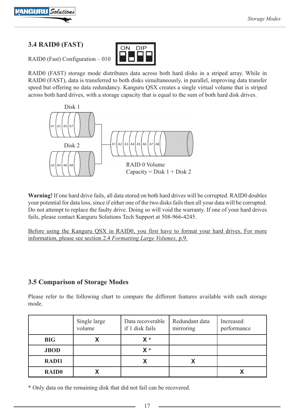 Kanguru QSX User Manual | Page 17 / 20