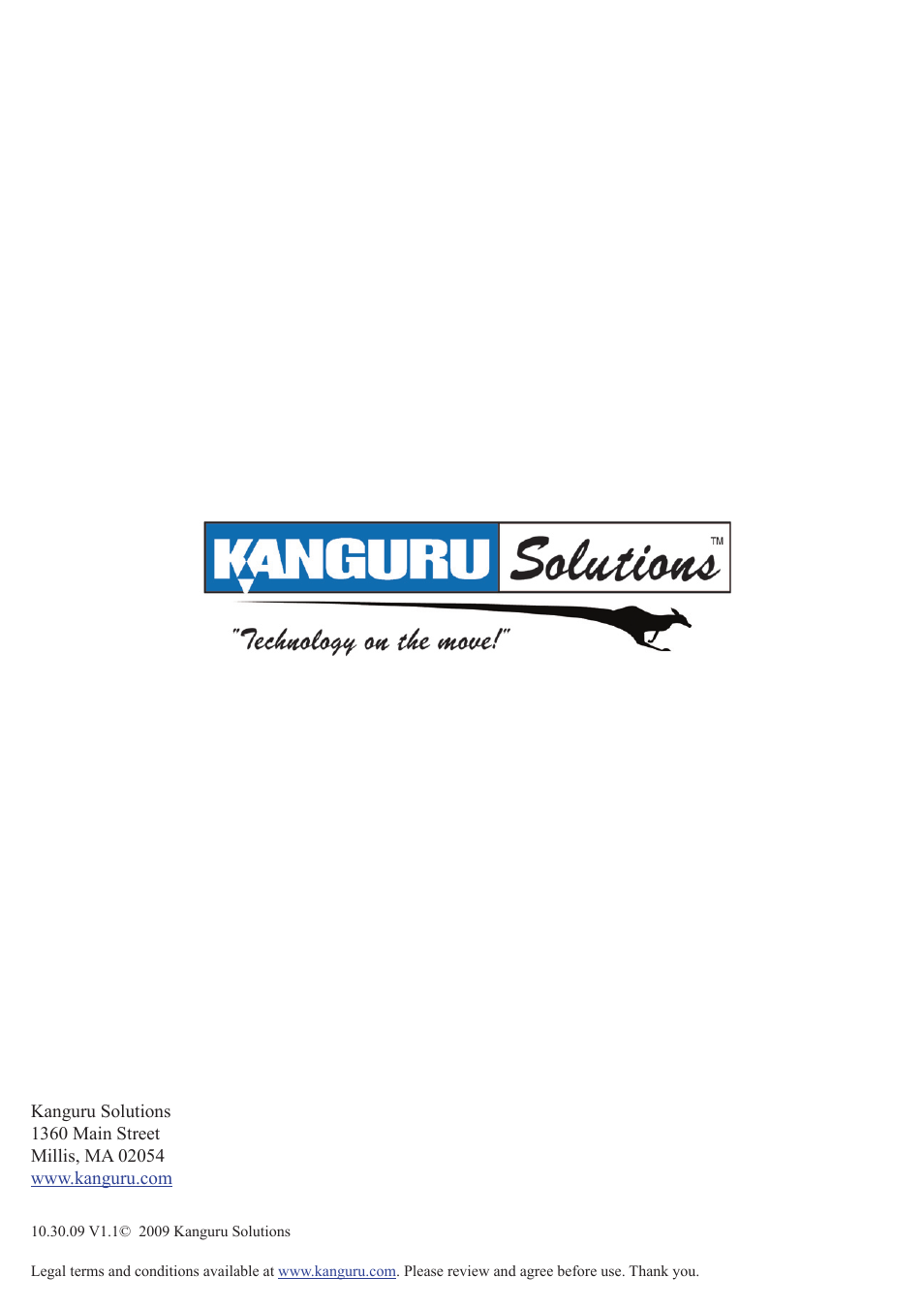 Kanguru QSX User Manual | Page 20 / 20