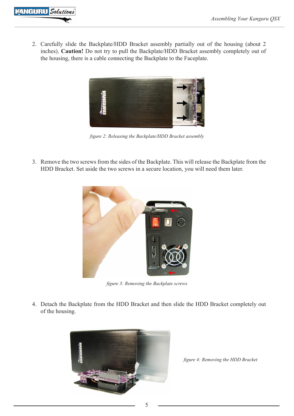 Kanguru QSX Assembly Guide User Manual | Page 5 / 9