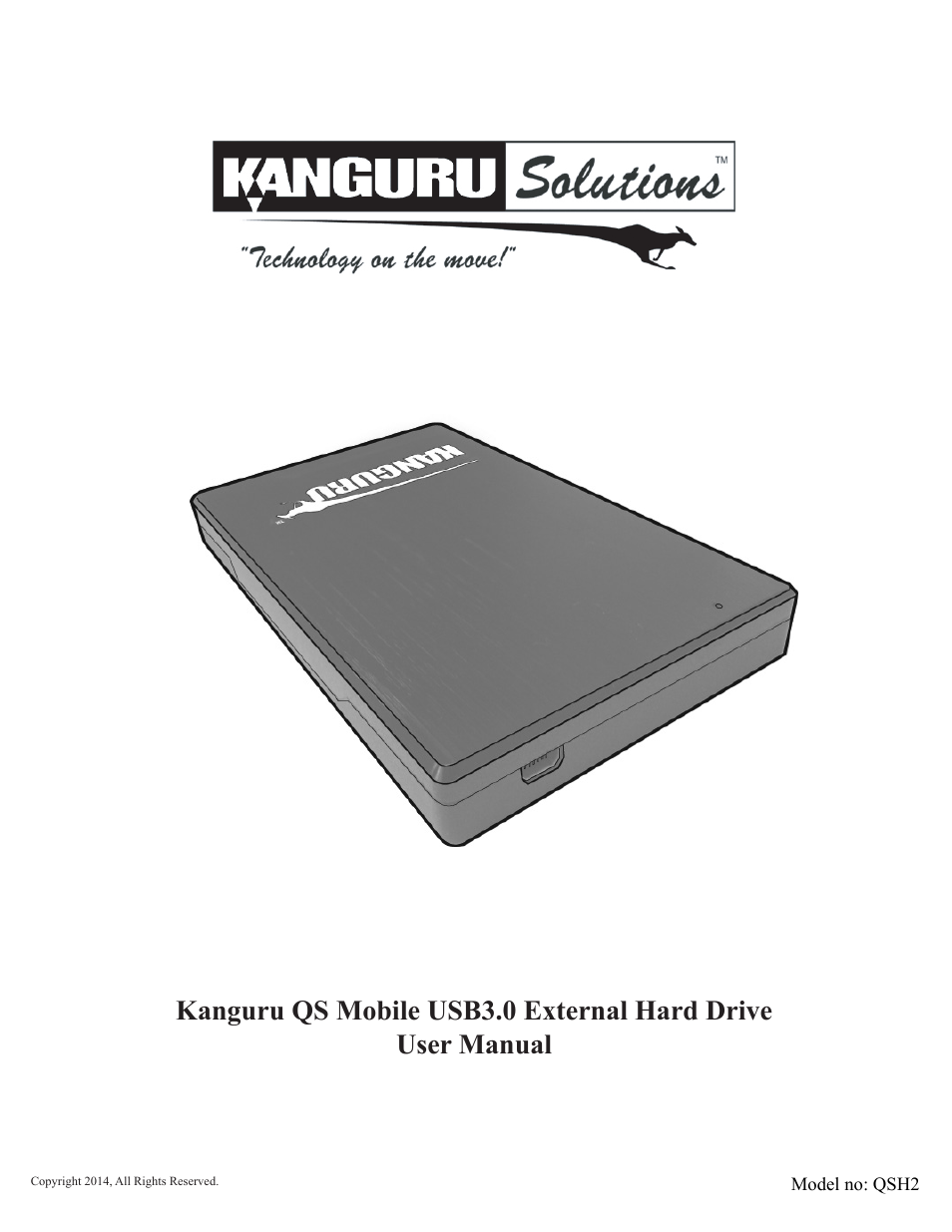 Kanguru QS Mobile User Manual | 9 pages