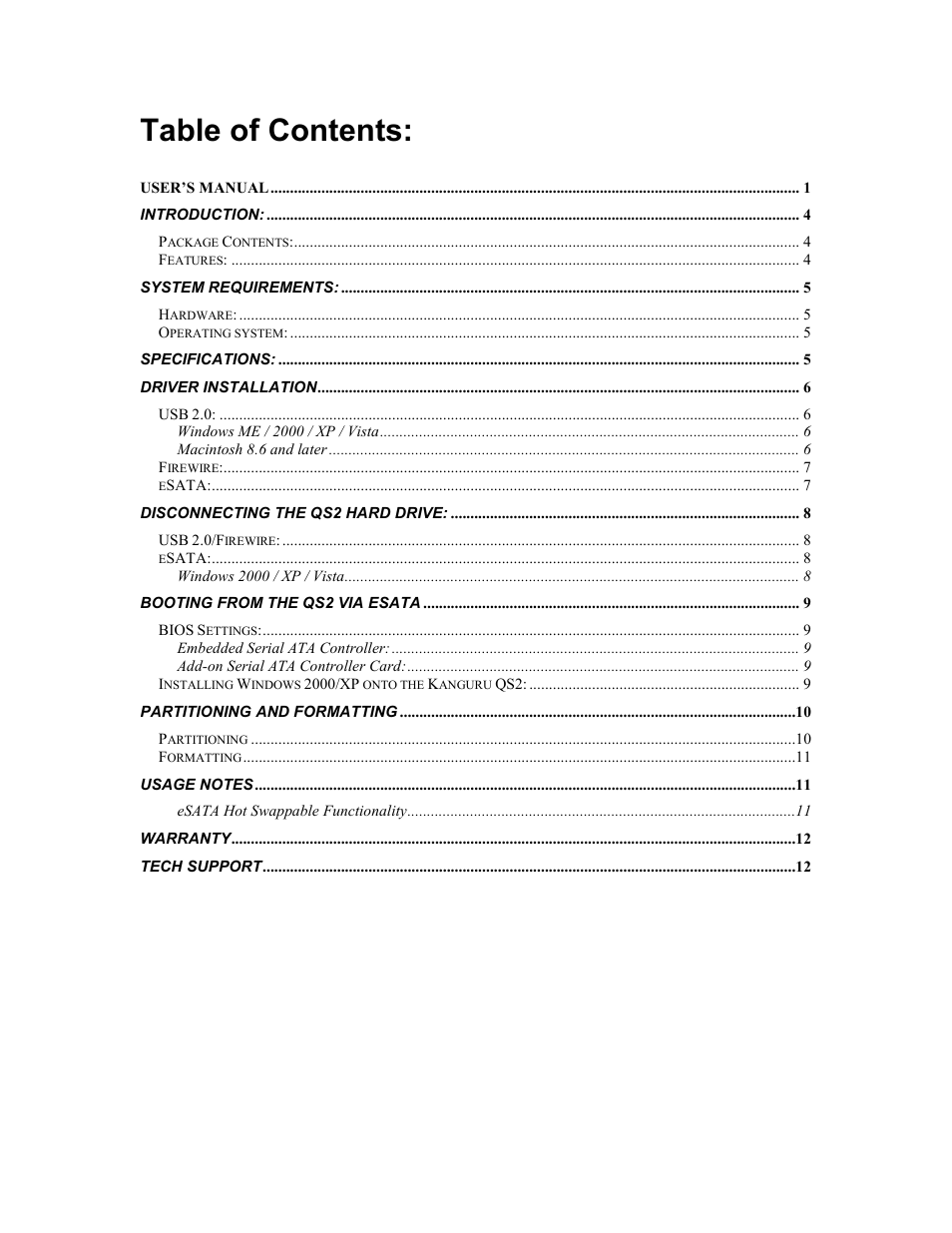 Kanguru QS2 User Manual | Page 3 / 12