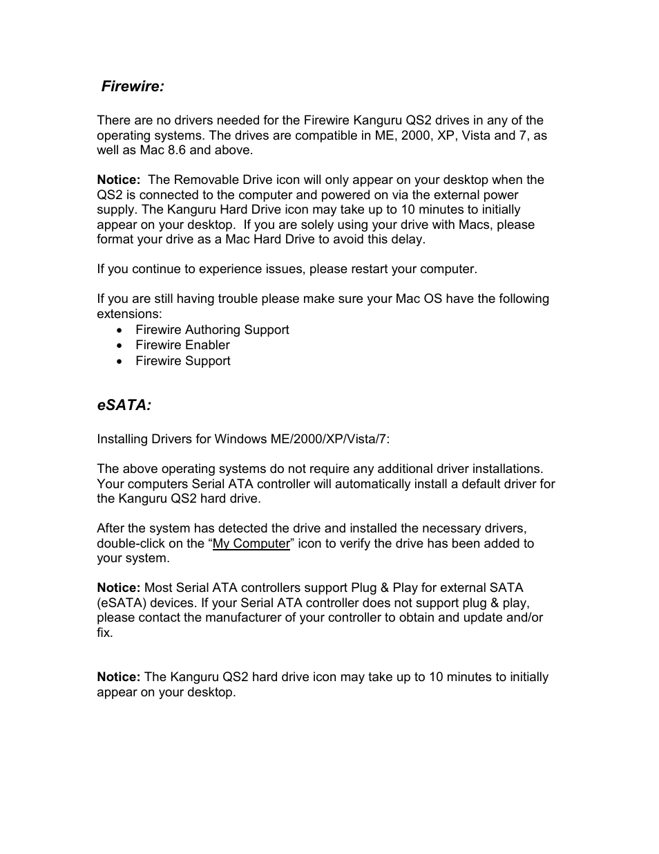 Kanguru QS2 User Manual | Page 7 / 12