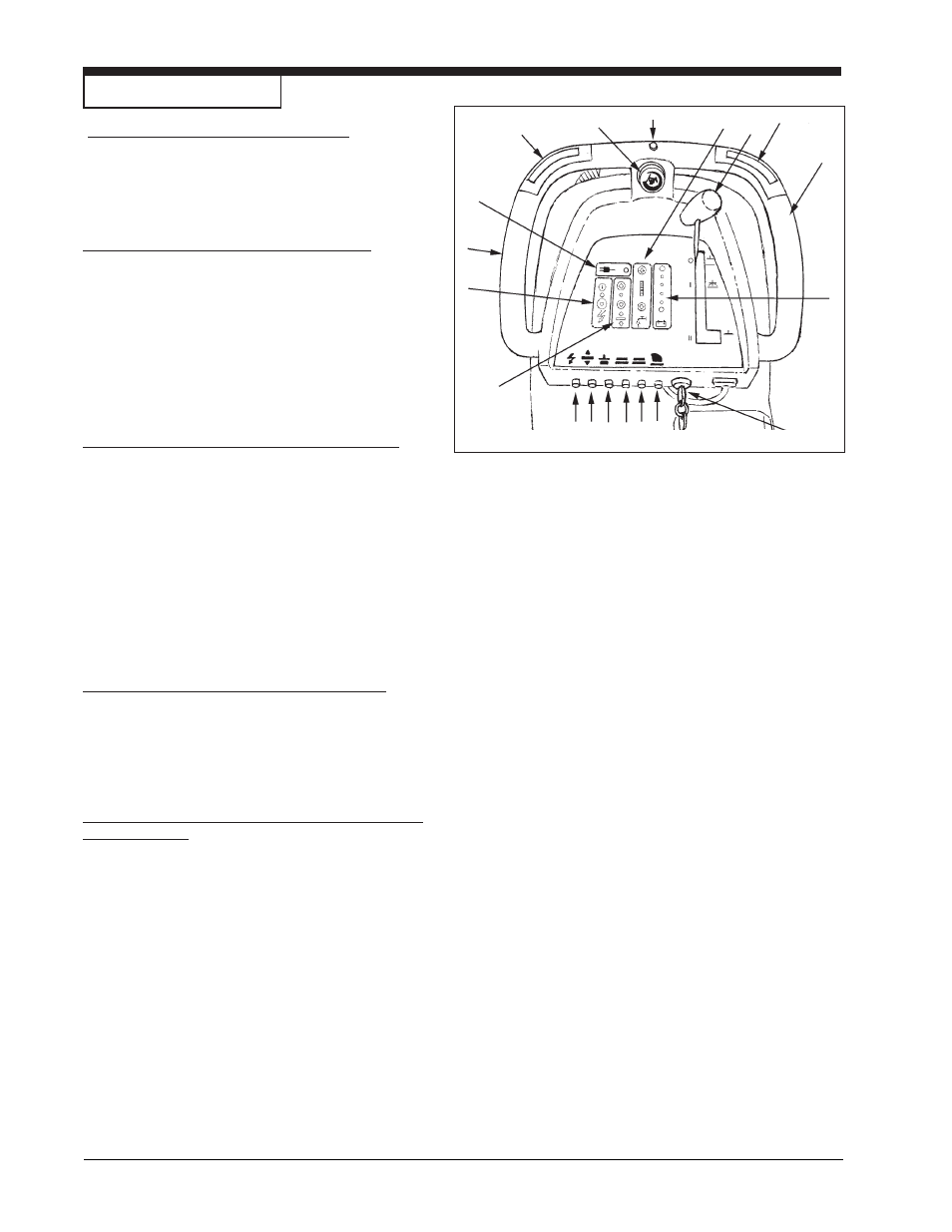 Figure 3, Machine control panel | Clarke Alto SCRUBTEC 743L User Manual | Page 12 / 62