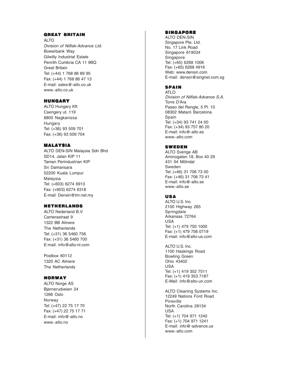 Clarke Alto SCRUBTEC 743L User Manual | Page 61 / 62