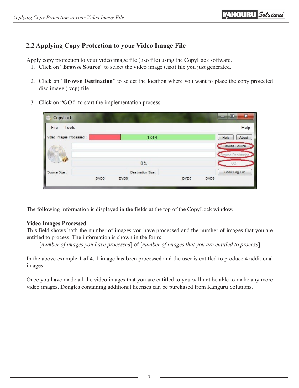 Kanguru CopyLock User Manual | Page 7 / 10