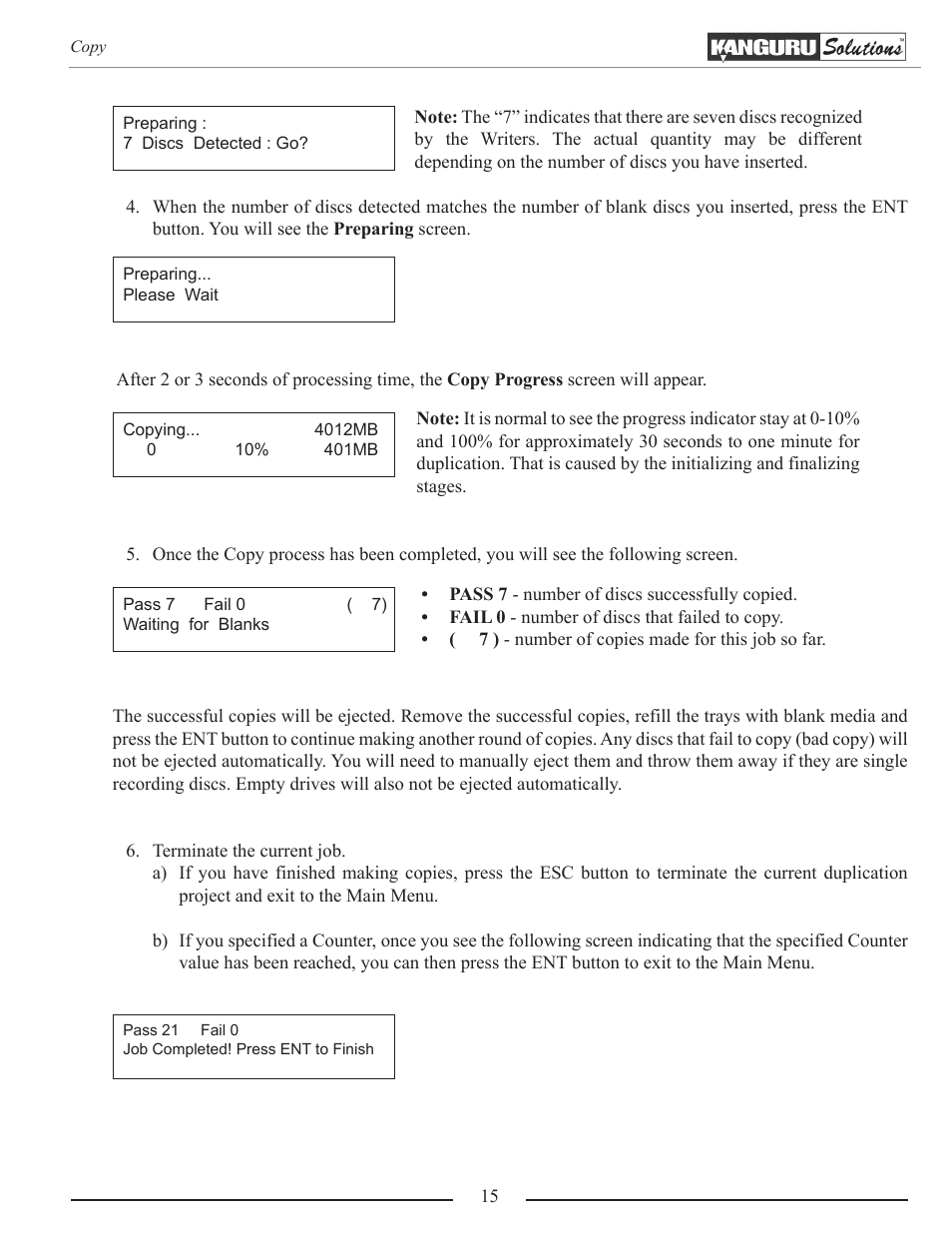 Kanguru Optical Duplicator User Manual | Page 15 / 81