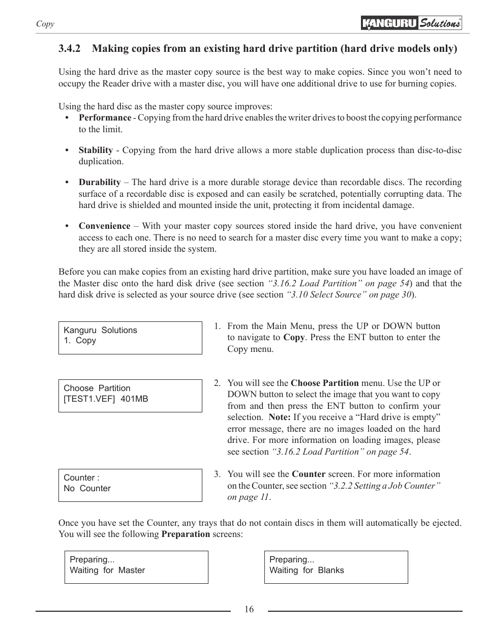 Kanguru Optical Duplicator User Manual | Page 16 / 81