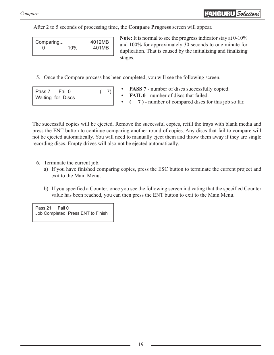 Kanguru Optical Duplicator User Manual | Page 19 / 81