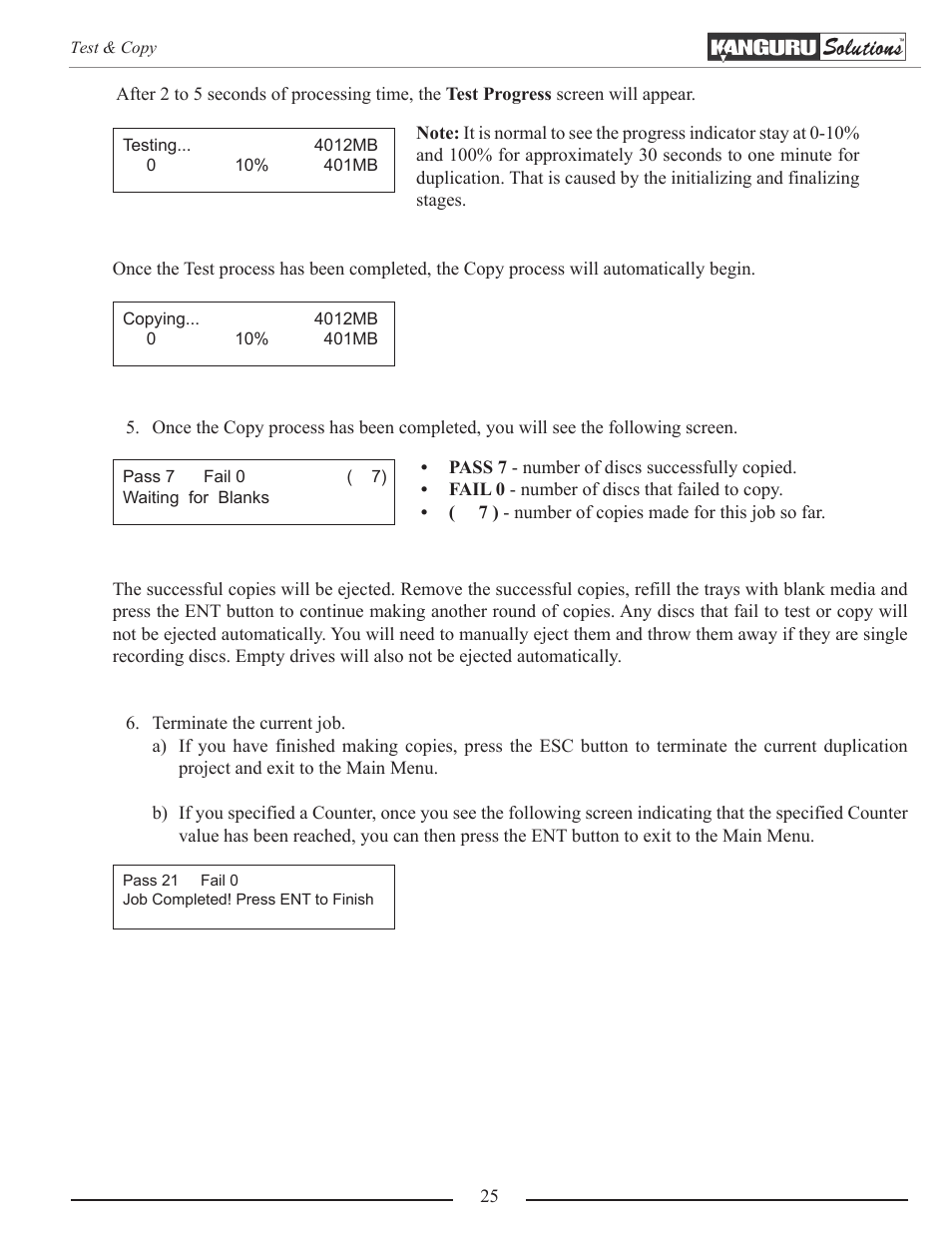 Kanguru Optical Duplicator User Manual | Page 25 / 81