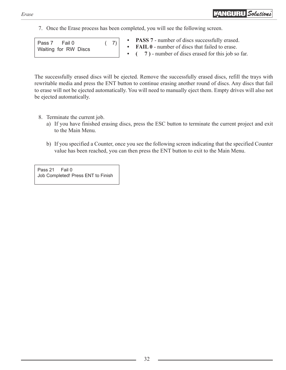 Kanguru Optical Duplicator User Manual | Page 32 / 81