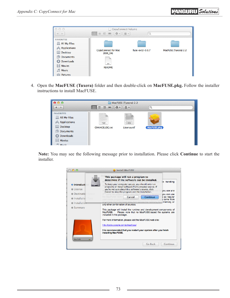 Kanguru Optical Duplicator User Manual | Page 73 / 81
