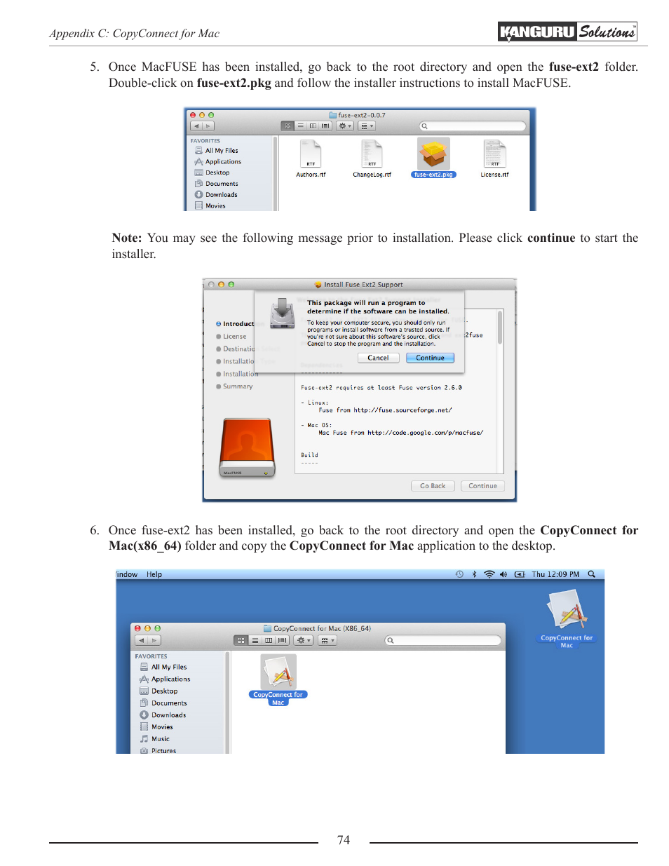 Kanguru Optical Duplicator User Manual | Page 74 / 81