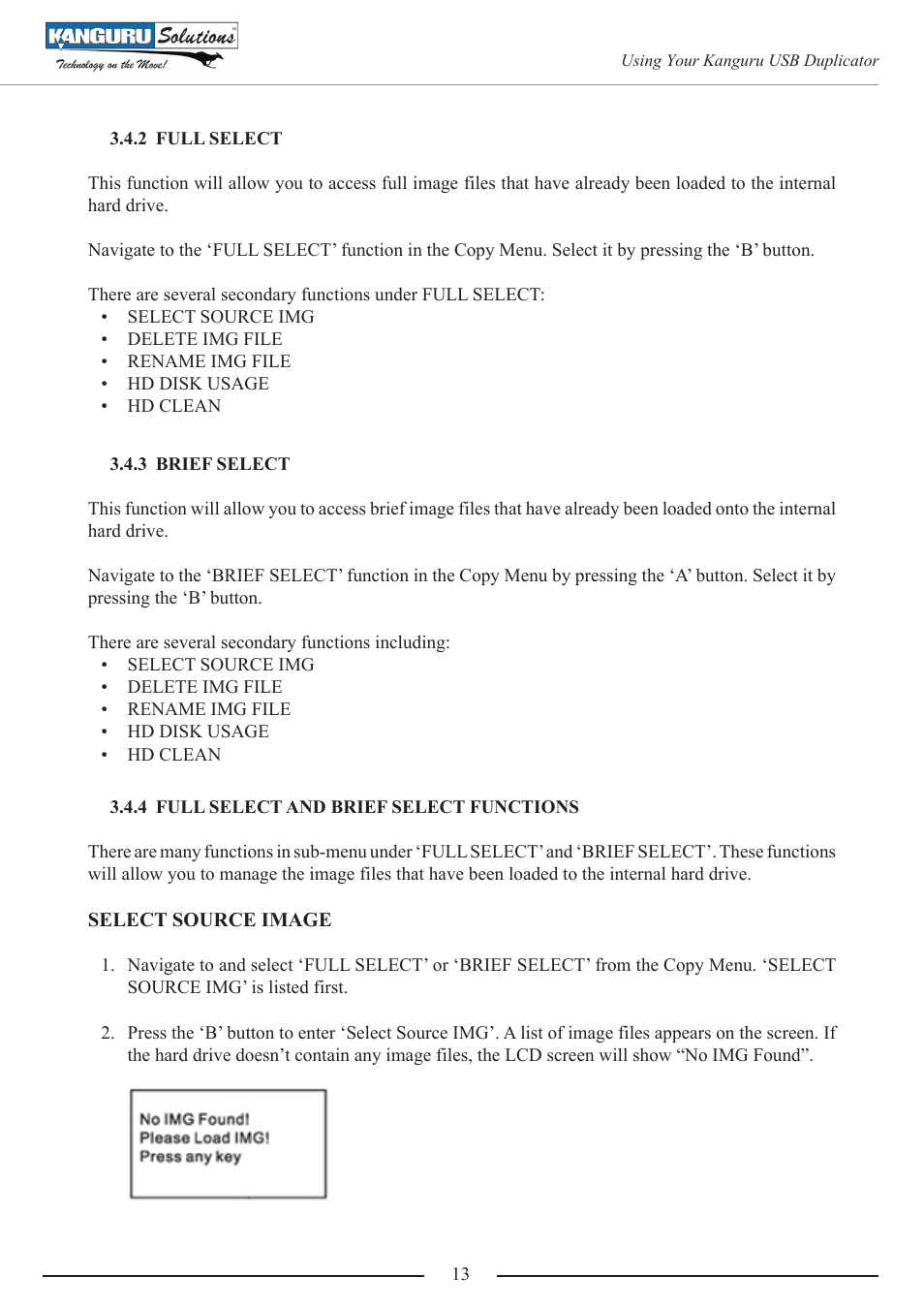 Kanguru KUSB-DUPE User Manual | Page 13 / 22