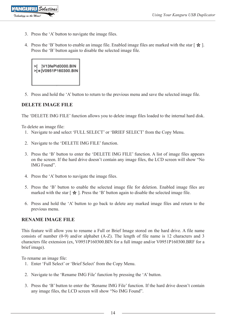 Kanguru KUSB-DUPE User Manual | Page 14 / 22