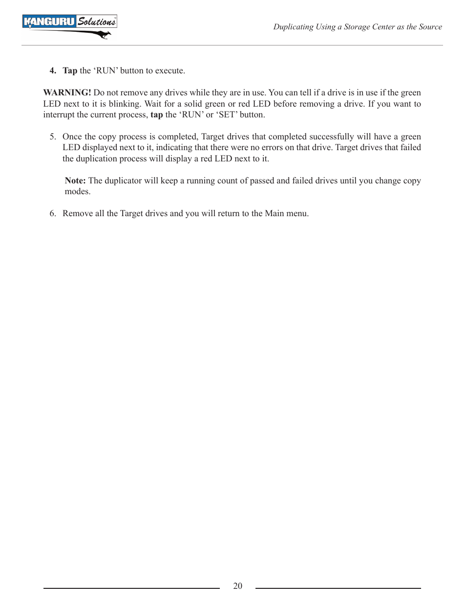 Kanguru U2D User Manual | Page 22 / 40