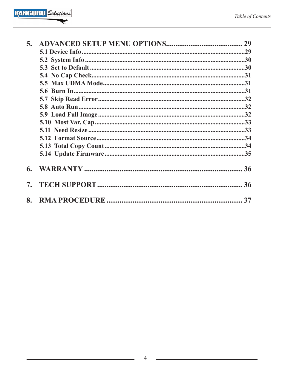 Kanguru U2D User Manual | Page 6 / 40