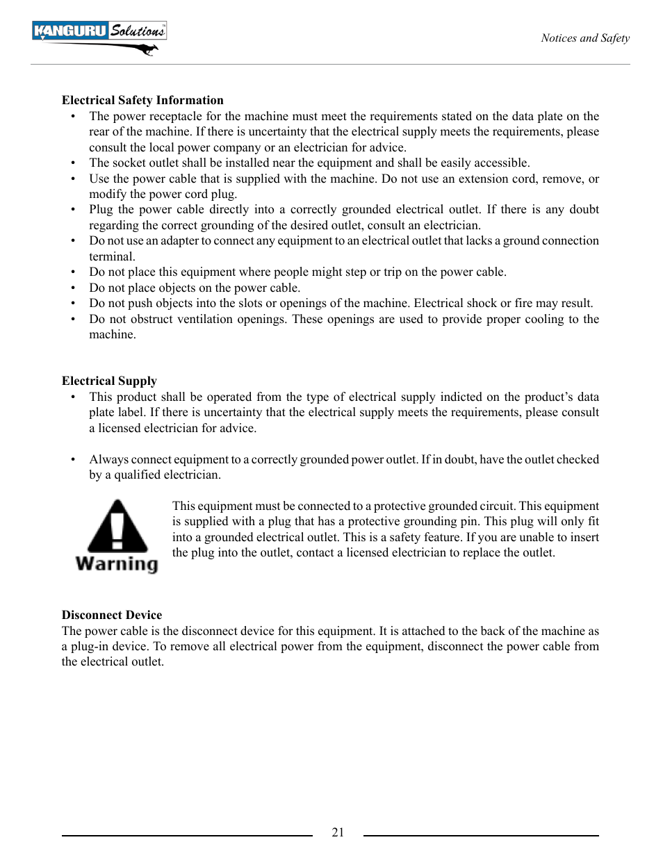 Kanguru U2D2 User Manual | Page 21 / 26