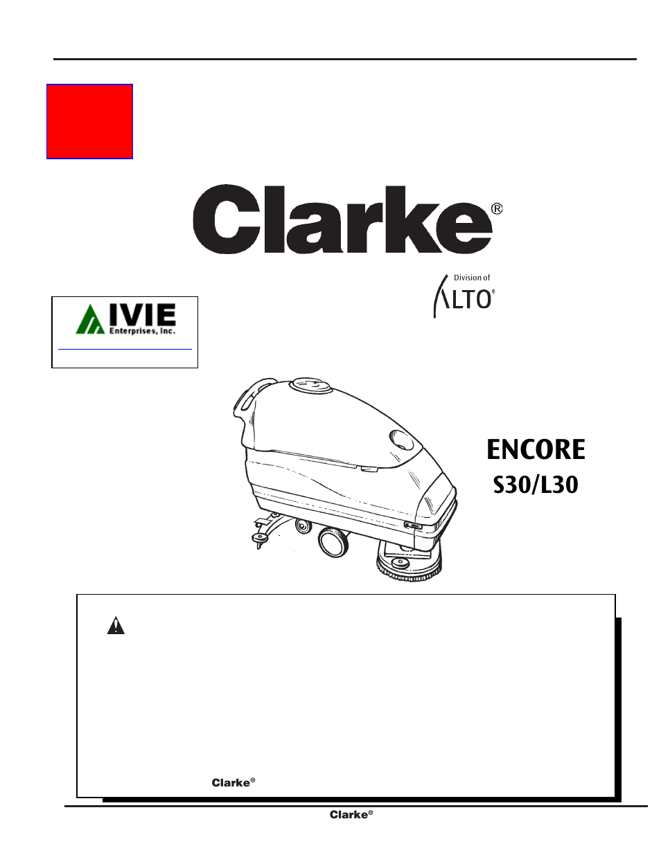 Clarke L30 User Manual | 24 pages