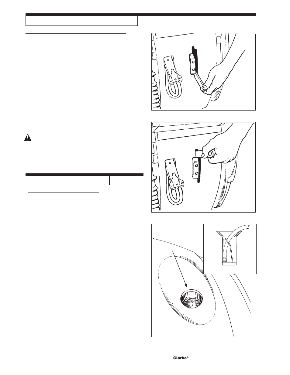 Clarke L30 User Manual | Page 16 / 24