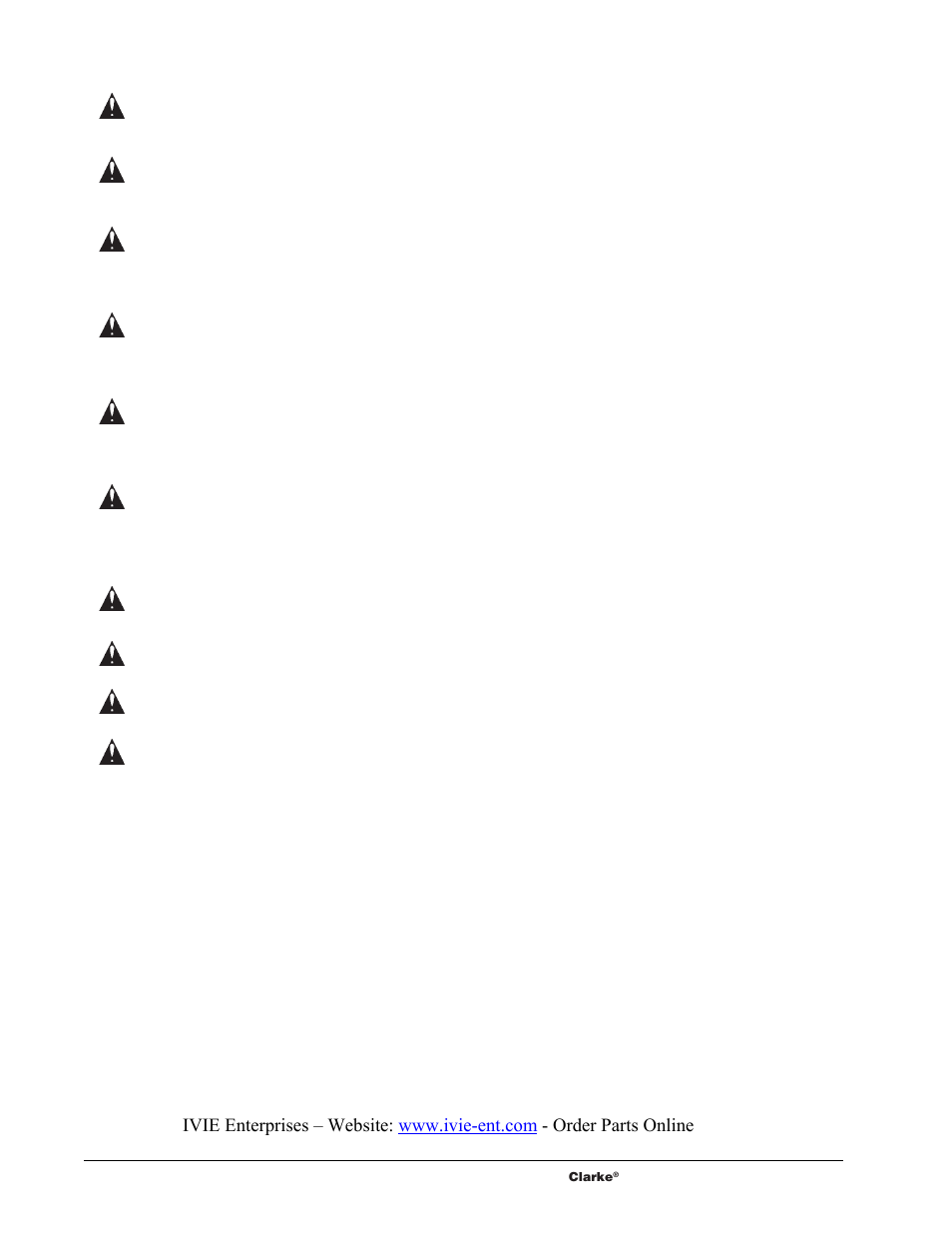 Clarke L30 User Manual | Page 4 / 24