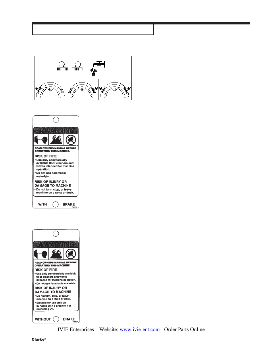 Clarke L30 User Manual | Page 9 / 24