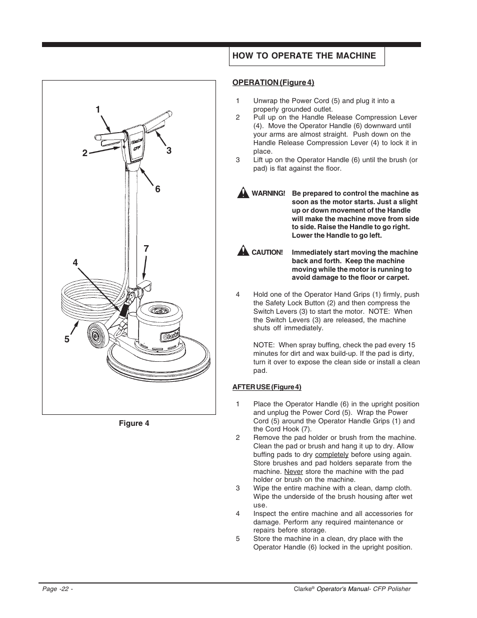 Clarke CFP-2000DS User Manual | Page 22 / 36