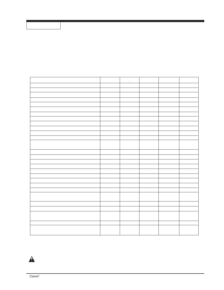 Clarke CFP-200 User Manual | Page 13 / 36