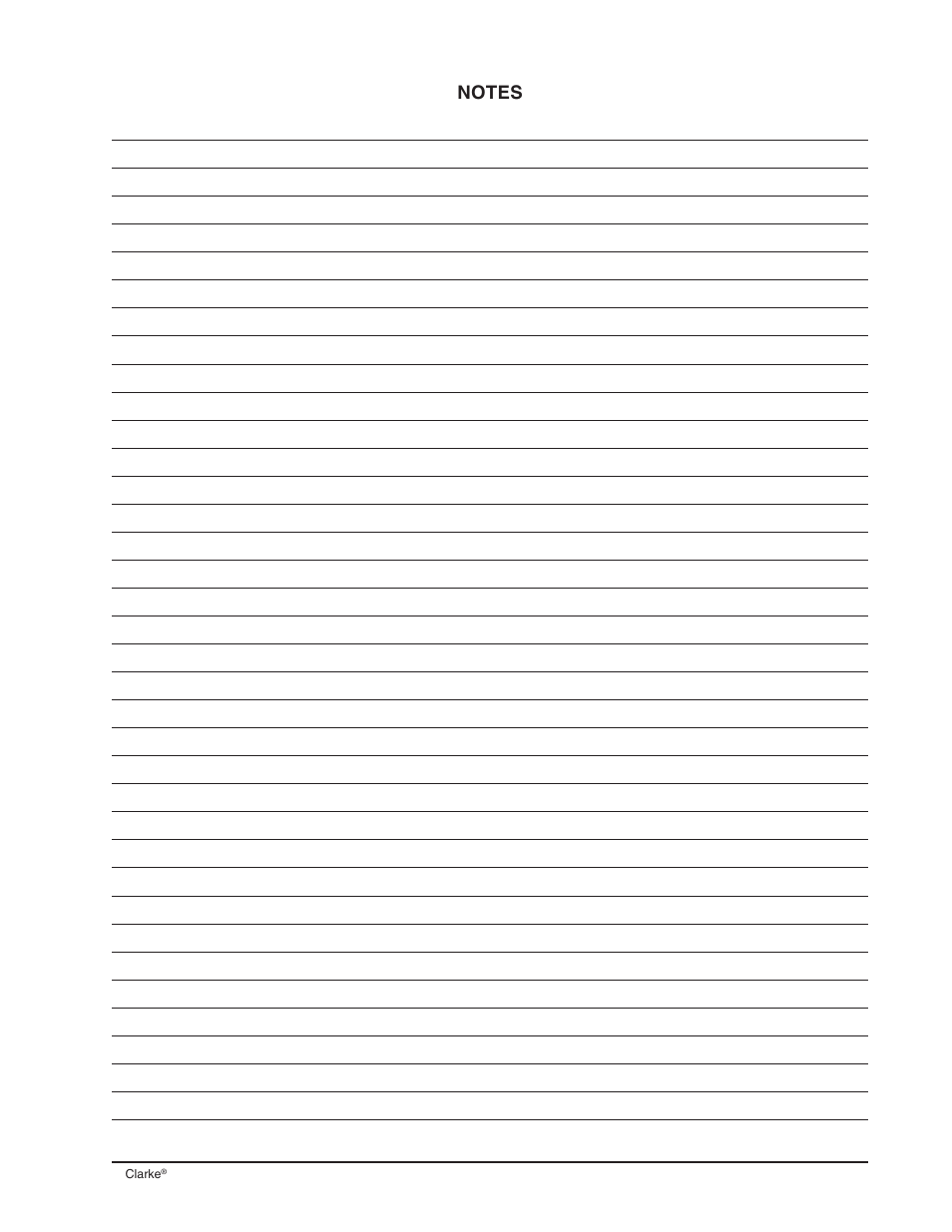 Clarke CFP-200 User Manual | Page 17 / 36
