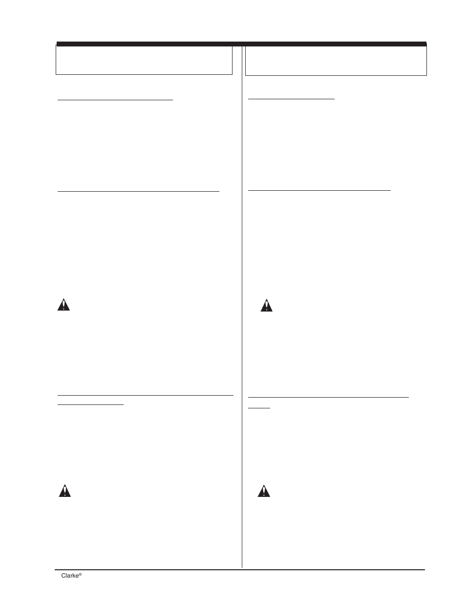 Clarke CFP-200 User Manual | Page 19 / 36