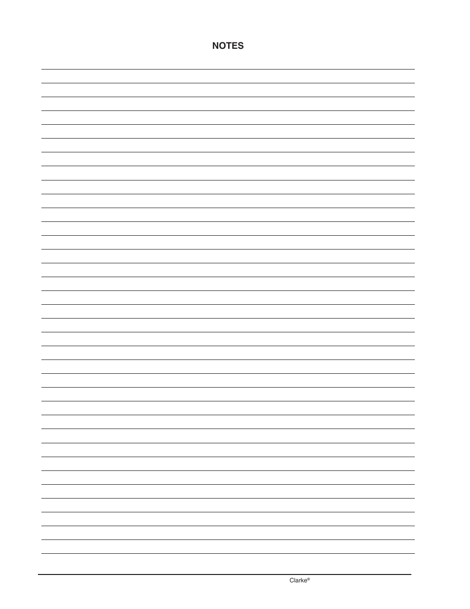 Clarke CFP-200 User Manual | Page 24 / 36