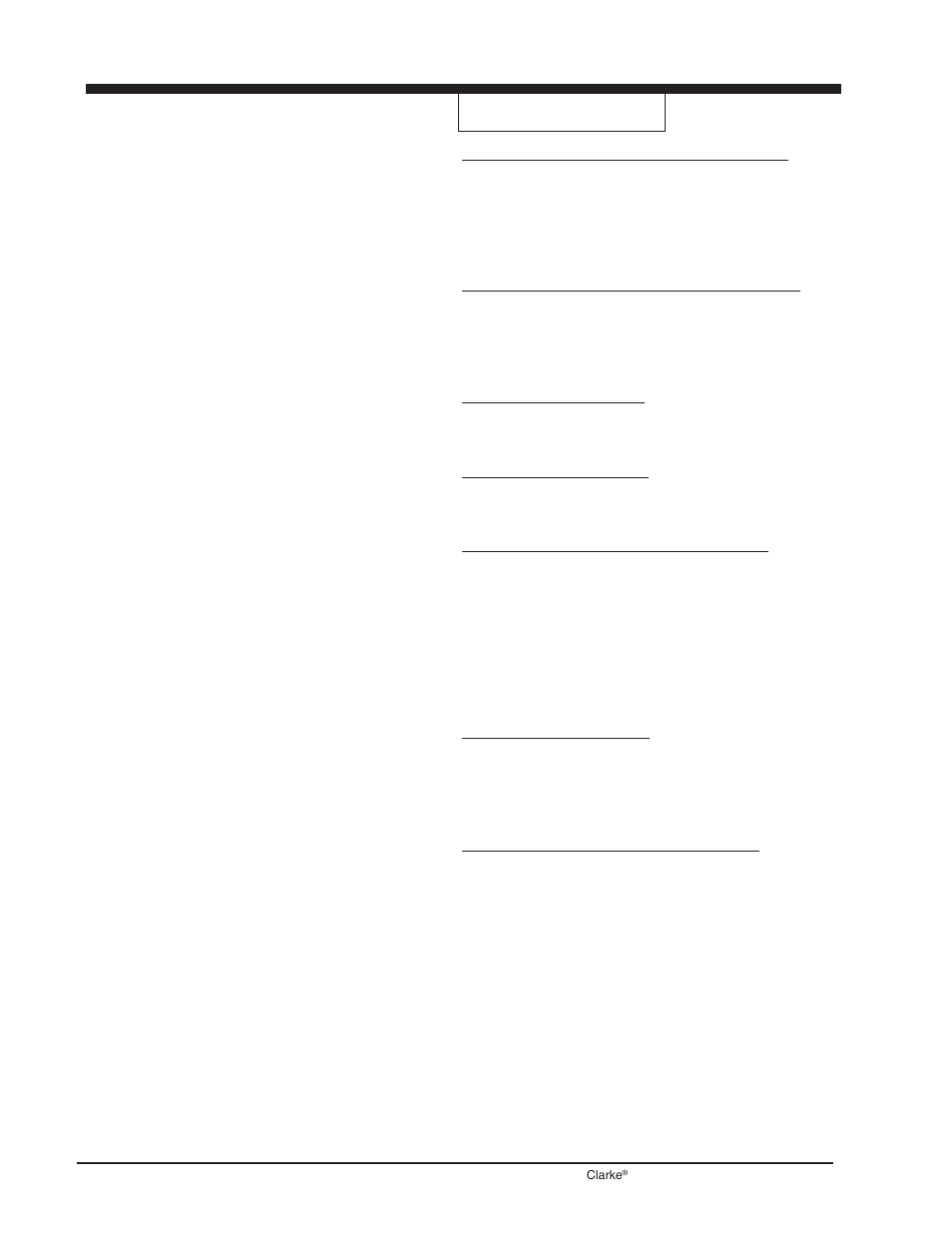 Troubleshooting | Clarke CFP-200 User Manual | Page 26 / 36