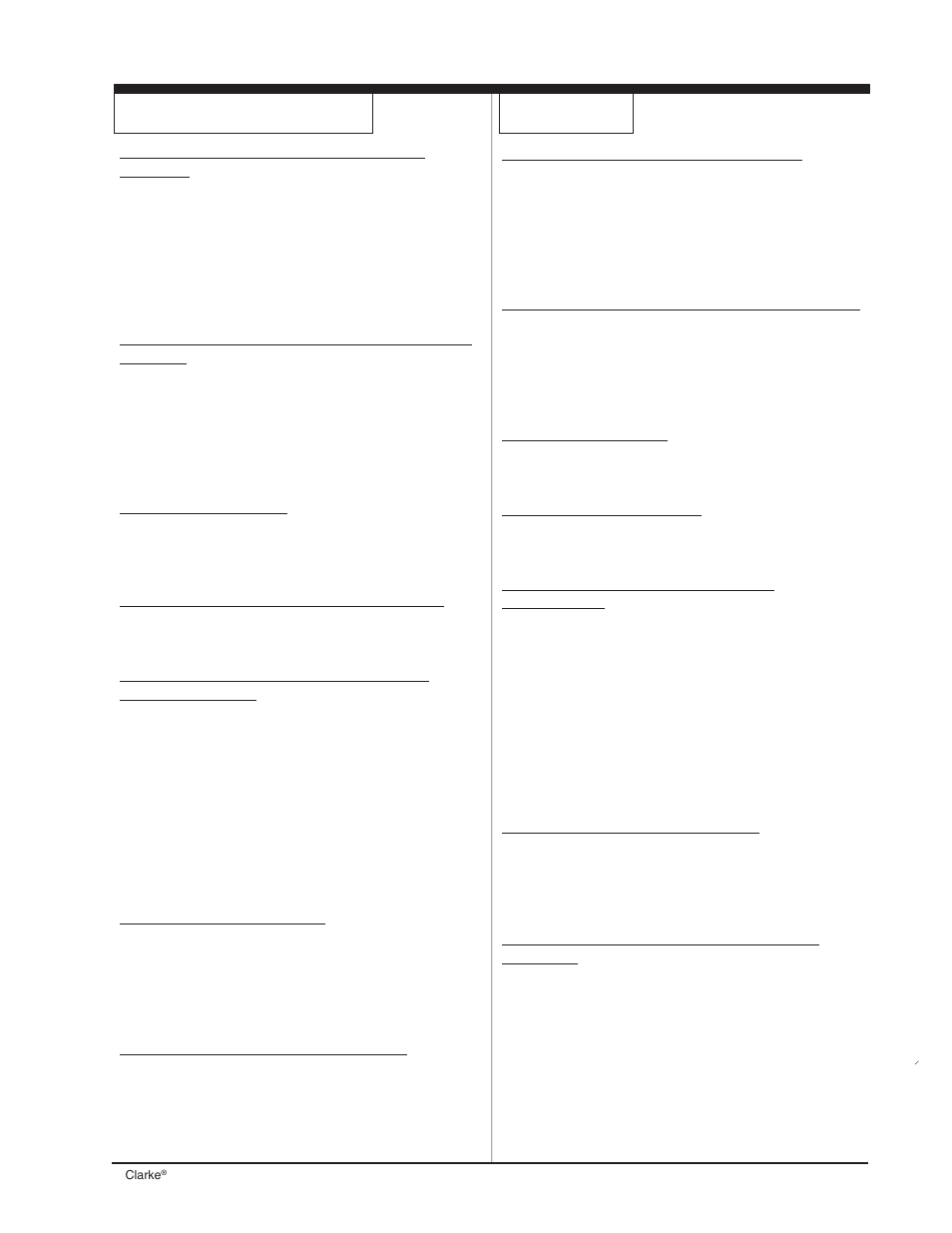 Clarke CFP-200 User Manual | Page 27 / 36