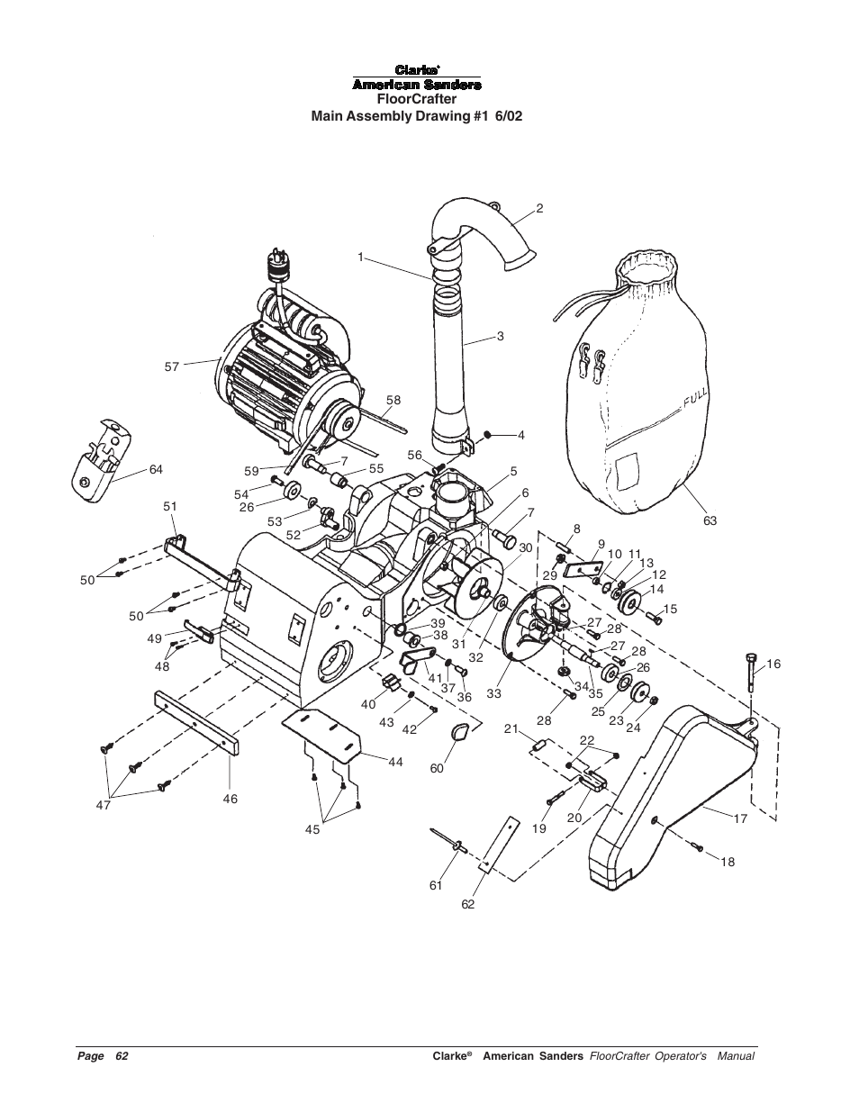 Clarke 07104A User Manual | Page 62 / 74