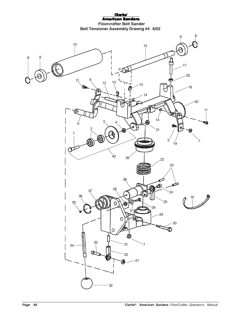 Clarke 07104A User Manual | Page 68 / 74