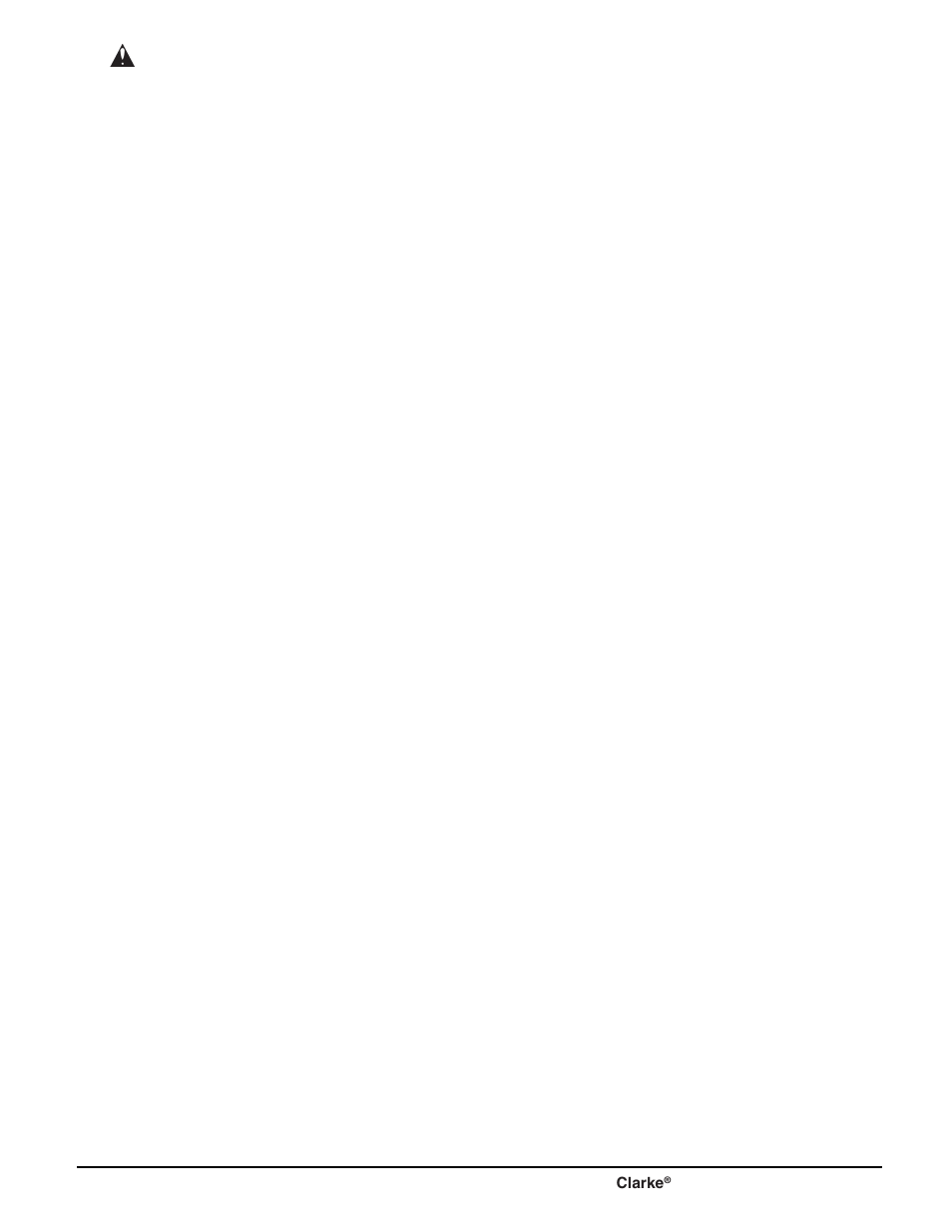 Save these instructions warning | Clarke D14 User Manual | Page 4 / 21