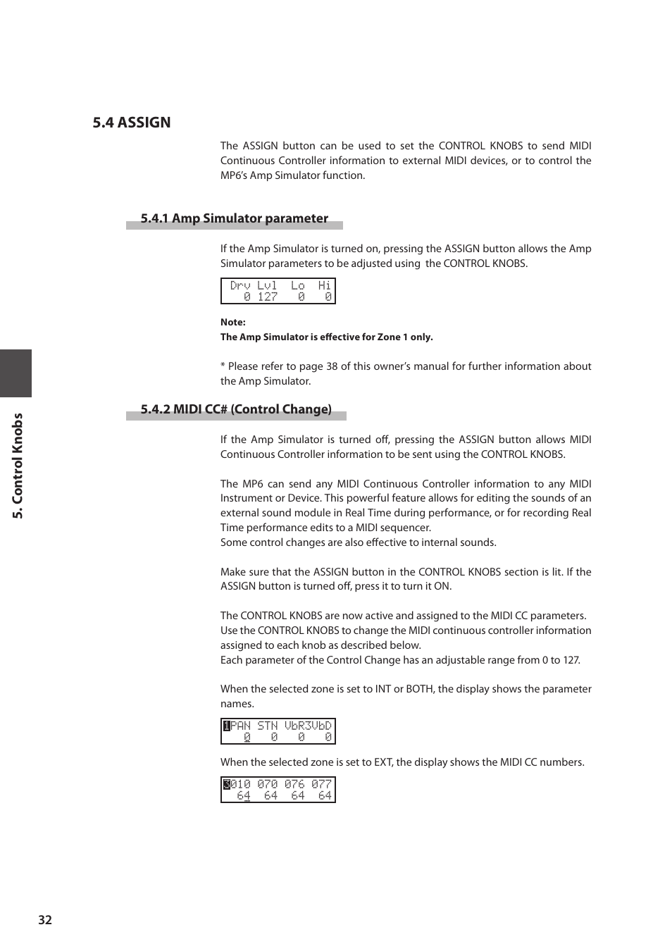 4 assign | Kawai MP6 User Manual | Page 32 / 100