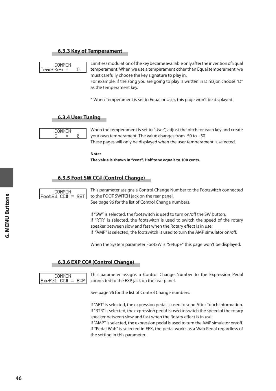 Kawai MP6 User Manual | Page 46 / 100