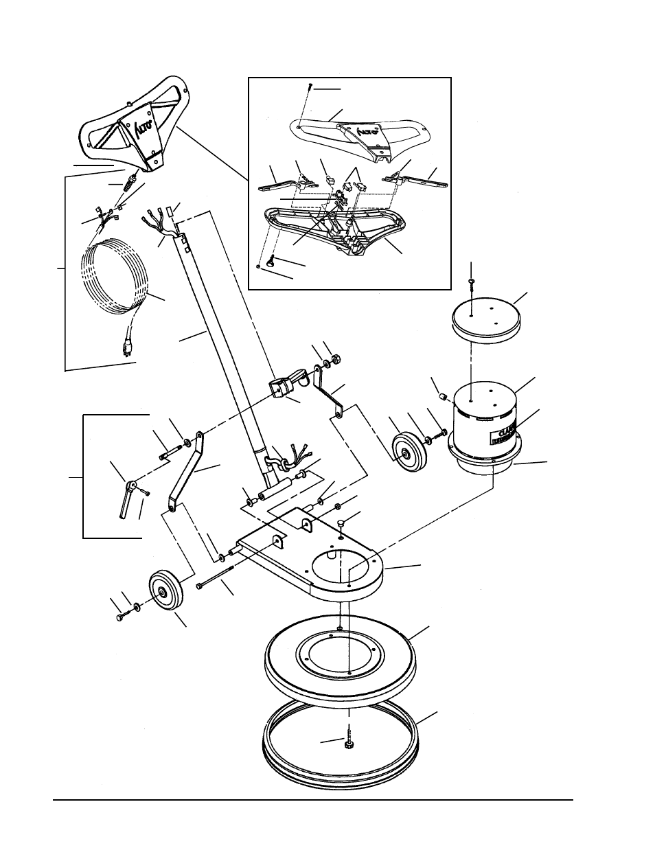 Assembly drawing | Clarke ALTO C2K Series User Manual | Page 28 / 42