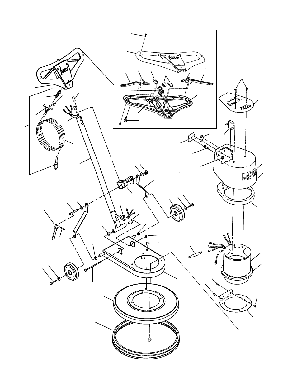 Assemblydrawing | Clarke ALTO C2K Series User Manual | Page 30 / 42