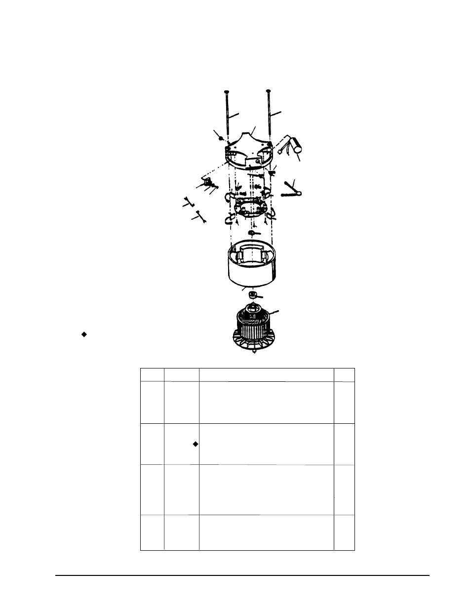 120v motor assembly drawing & parts list | Clarke ALTO C2K Series User Manual | Page 37 / 42