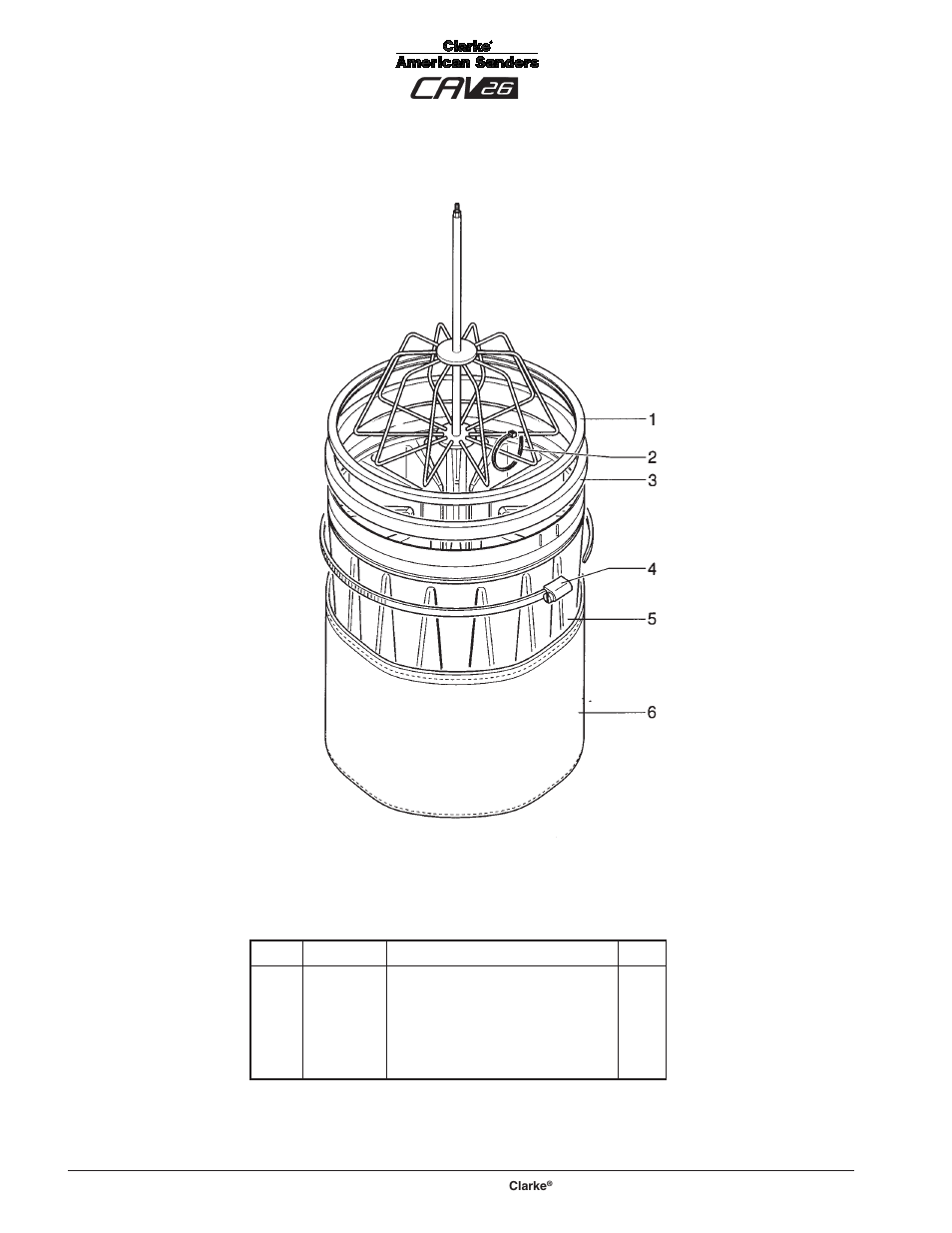 Clarke CAV 26 User Manual | Page 16 / 20