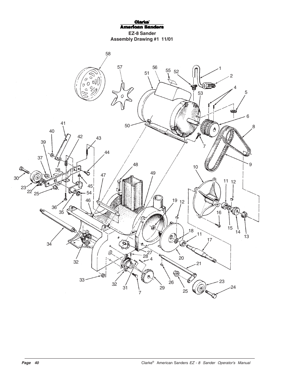 Clarke EZ-8 User Manual | Page 40 / 46