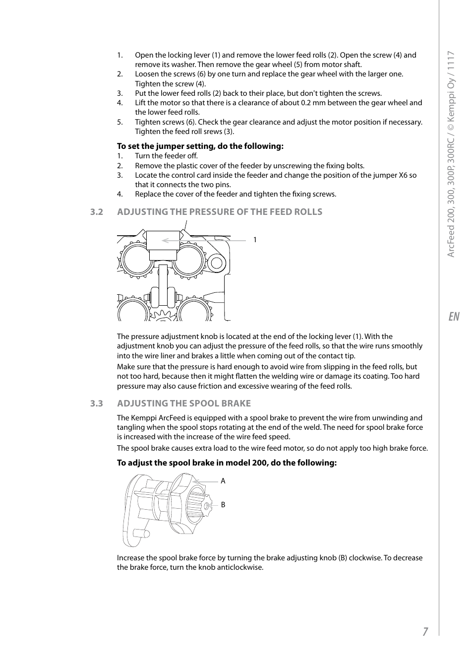 Kemppi ArcFeed 200 User Manual | Page 9 / 20
