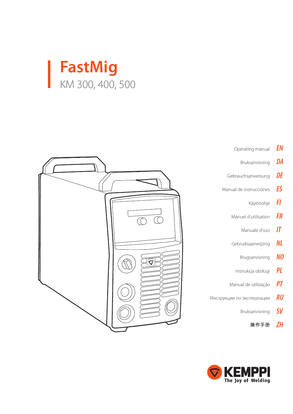 Kemppi KM 300 User Manual | 18 pages